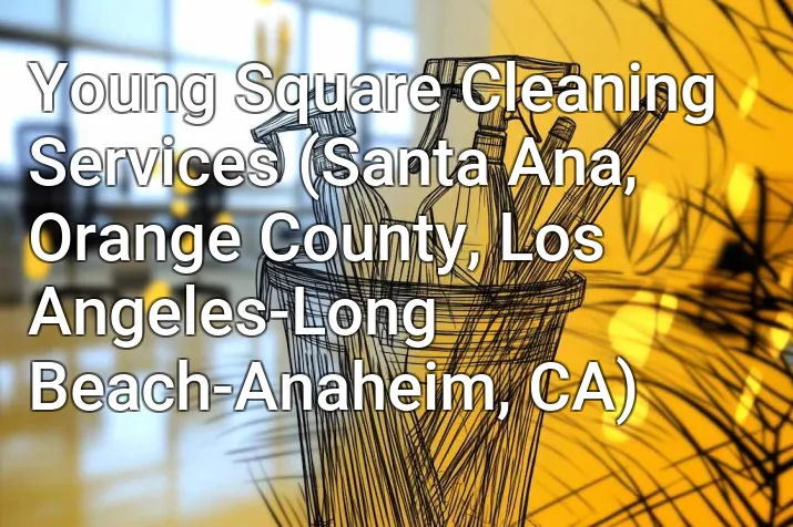 Young Square Cleaning Services (Santa Ana, Orange County, Los Angeles-Long Beach-Anaheim, CA)