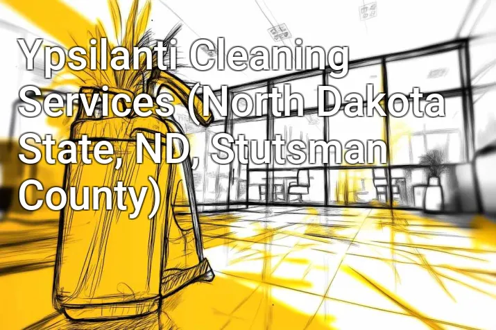 Ypsilanti Cleaning Services (North Dakota State, ND, Stutsman County)