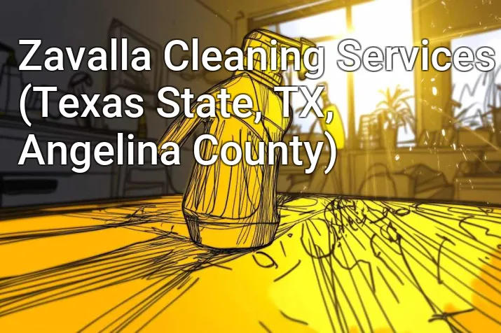 Zavalla Cleaning Services (Texas State, TX, Angelina County)