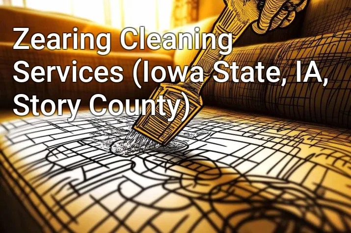 Zearing Cleaning Services (Iowa State, IA, Story County)