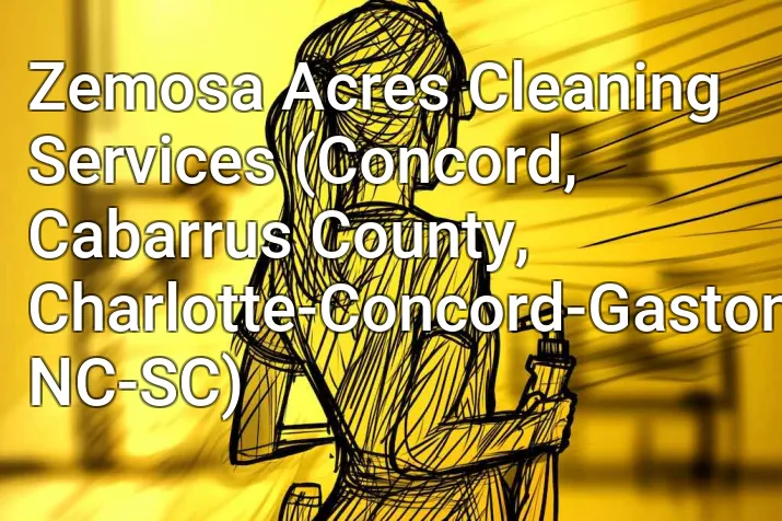 Zemosa Acres Cleaning Services (Concord, Cabarrus County, Charlotte-Concord-Gastonia, NC-SC)