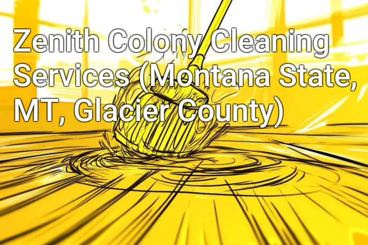 Zenith Colony Cleaning Services (Montana State, MT, Glacier County)
