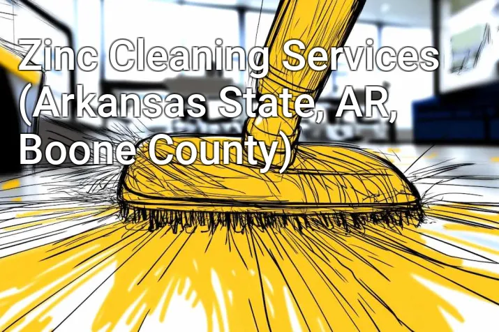 Zinc Cleaning Services (Arkansas State, AR, Boone County)